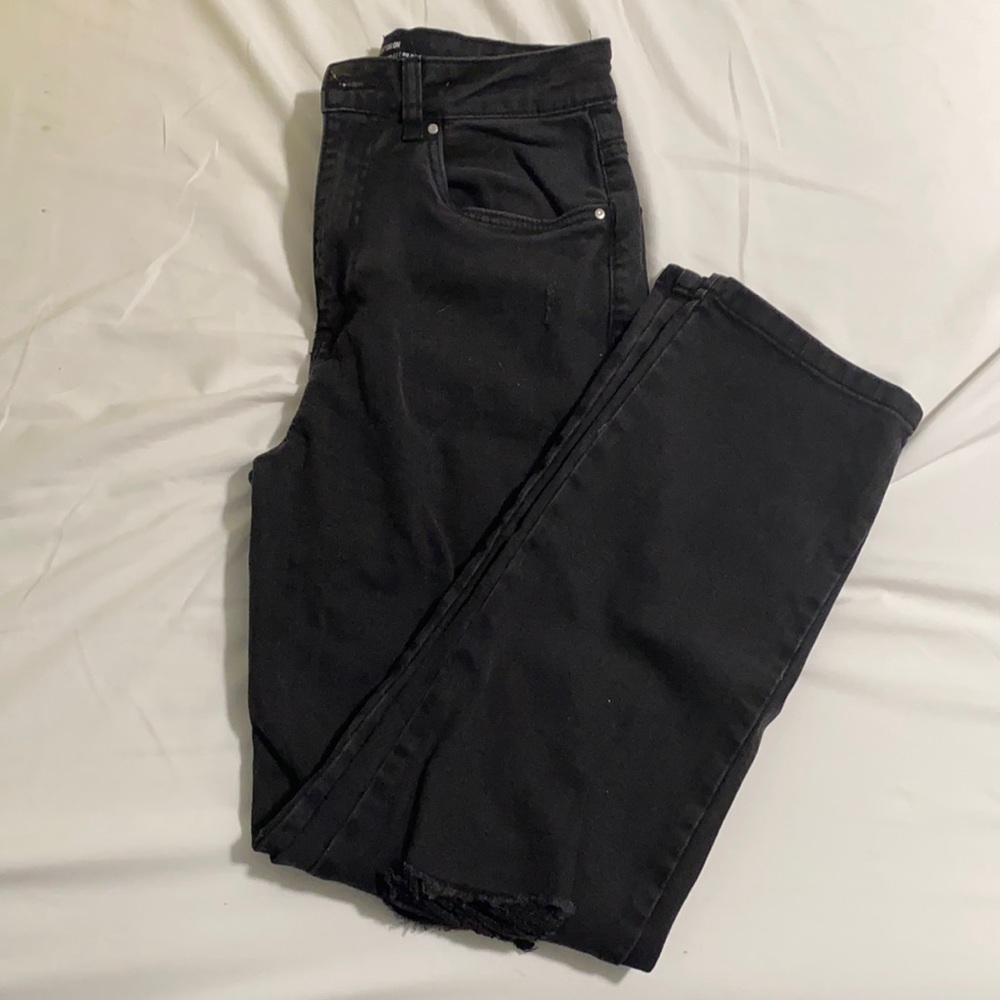 NWT Cotton On Straight Leg Black Jeans